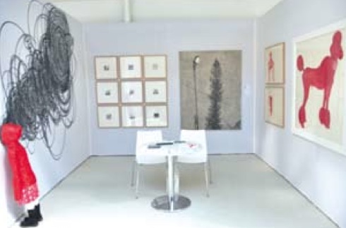 © uprising art, stand Uprising Gallery, Drawing Now, mars 2014