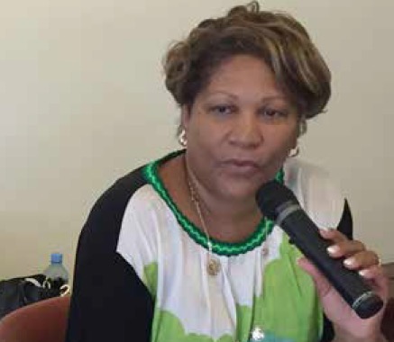 Ariane Fleurival, présidente du Ceser Guyane.