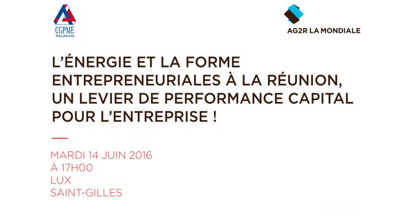 Réunion : Une conférence autour de l’énergie et la forme entrepreneuriale