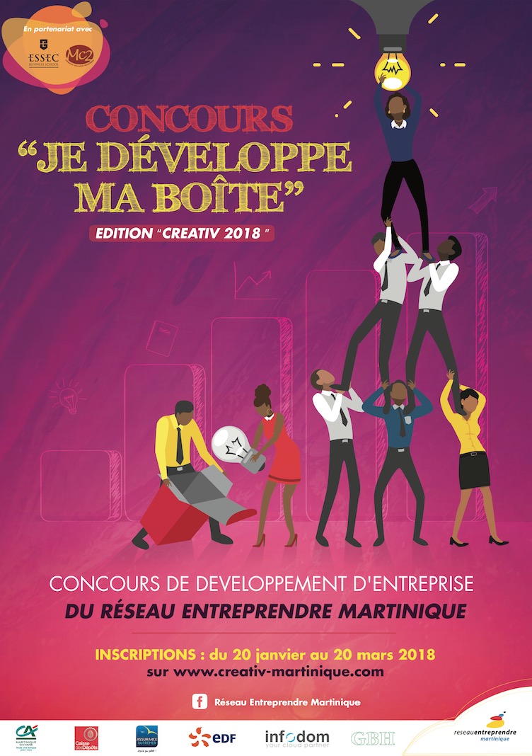 Réseau Entreprendre Martinique : Chefs d’entreprise,  participez au concours  « Je développe ma boîte »
