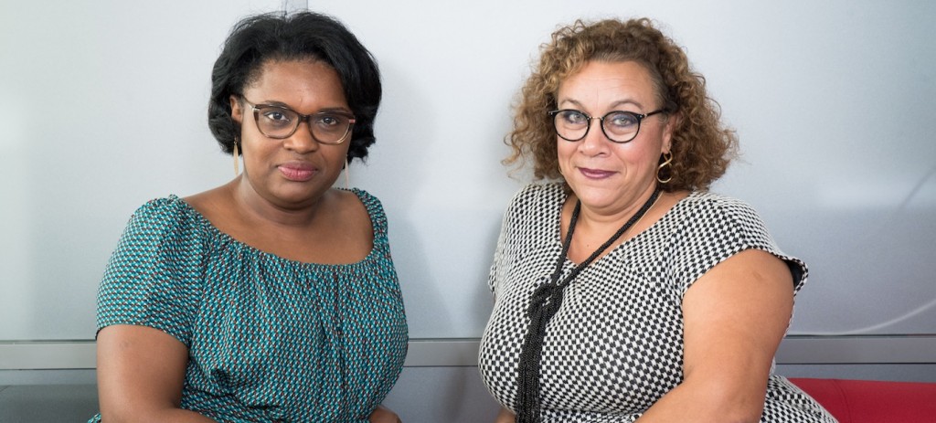 Fabienne Hebreu, directice Allianz délégation Antilles-Guyane et Laurence Bride, responsable service indemnisation Allianz délégation Antilles-Guyane