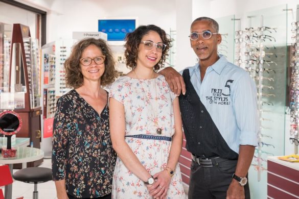 L'équipe de l'opticien Clin D’œil Cluny