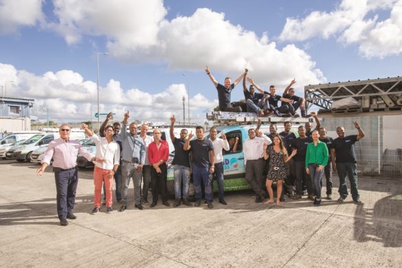 L'équipe de Froid Express, experts de la clim en Martinique
