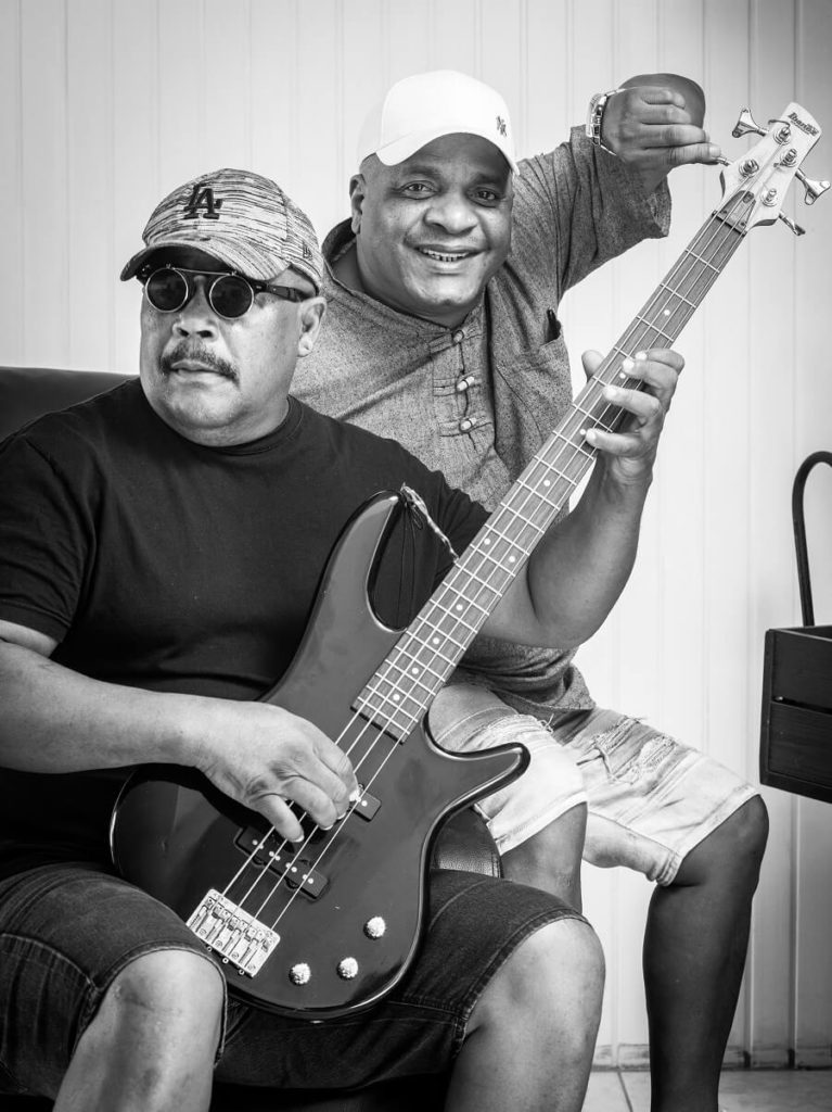 Georges Decimus et Jean-Philippe Marthely du groupe Kassav'