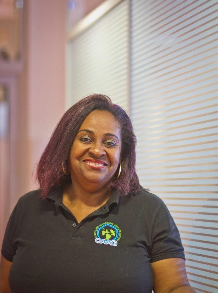 Francine Negirt, présidente du CAAG