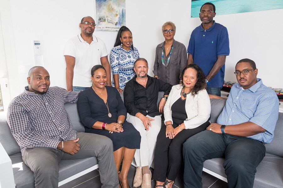 L'équipe de Cei.ba, expert logistique en Guadeloupe