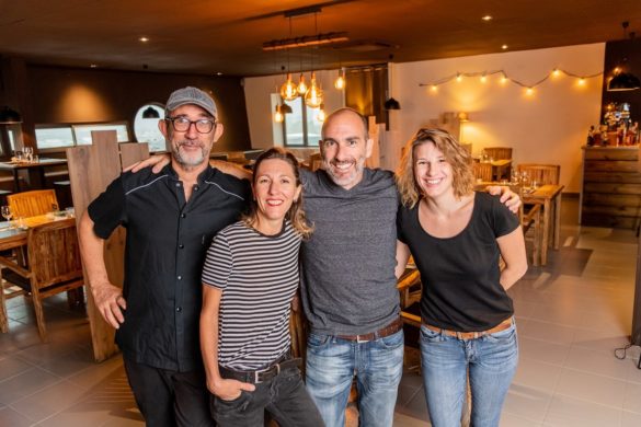 L'équipe du restaurant Saint-Germain à Jarry, anciennement Au Pays d'Oc