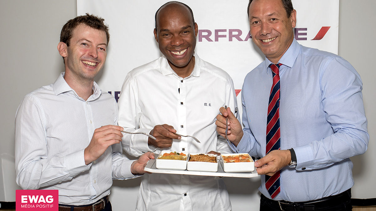 Des plats signés par le Chef Marcel Ravin sur les vols d’Air France