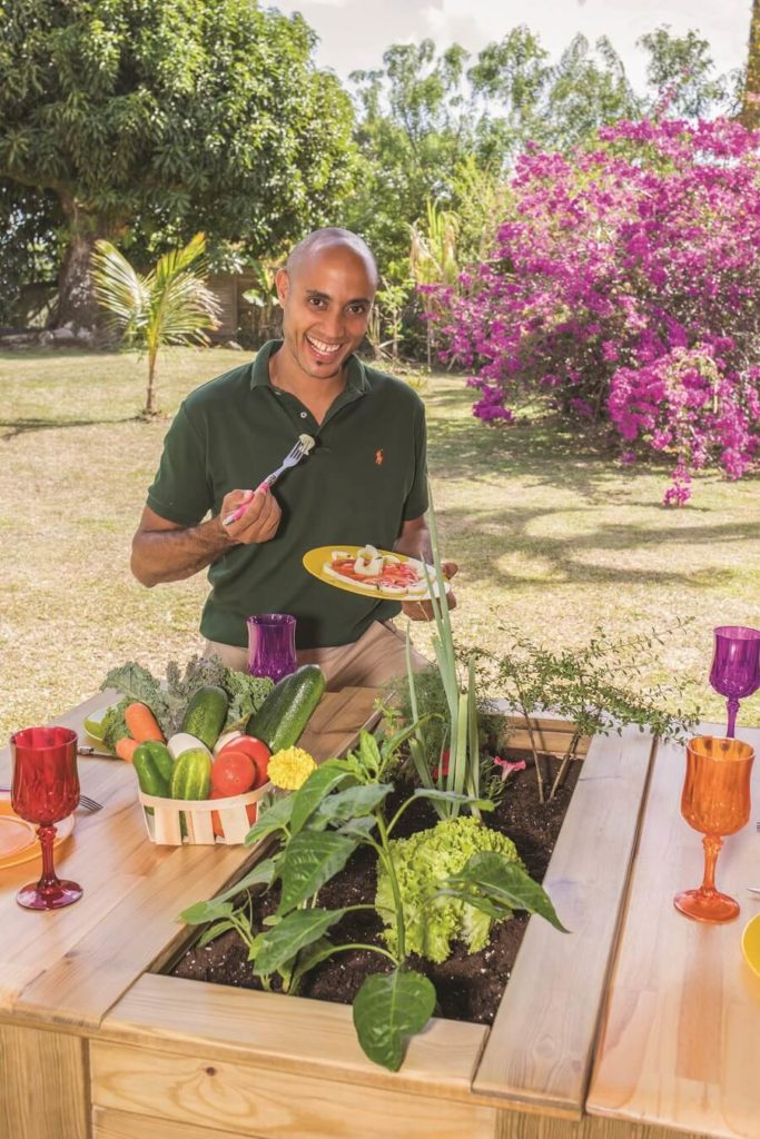 Fabrice Ederique, créateur des potagers bios Mister Green en Martinique