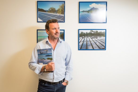 Alain Lafont, directeur de Sunzil, spécialiste du photovoltaïque en Outre-mer