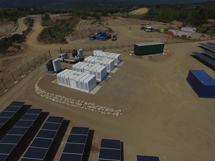 Station de stockage d'énergie solaire de Corsica Sole 