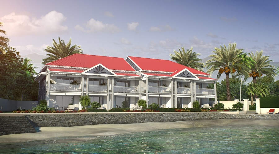 Projet immobilier Oasis du Groupe Michel Brizard à Saint-Martin 