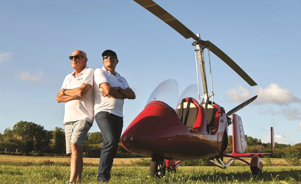 Créateurs SXM Gyrocopter, agence de location d'ULM