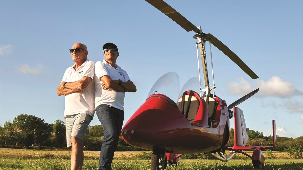 SXM Gyrocopter : découvrez les petites antilles en ULM privé