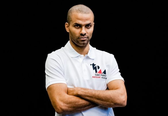 Tony Parker, parrain du CFA Kalamus en Guadeloupe