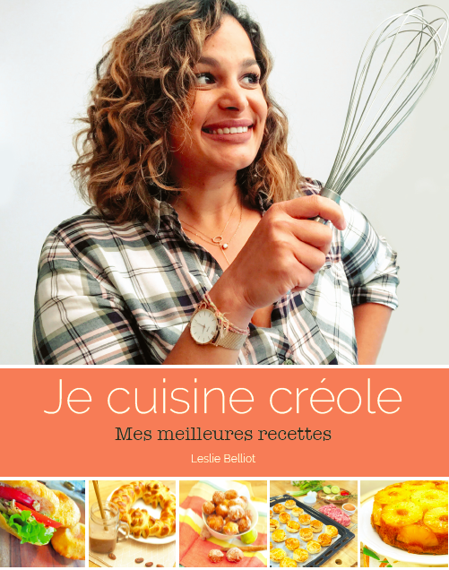 Couverture du livre Je cuisine créole de Leslie Belliot