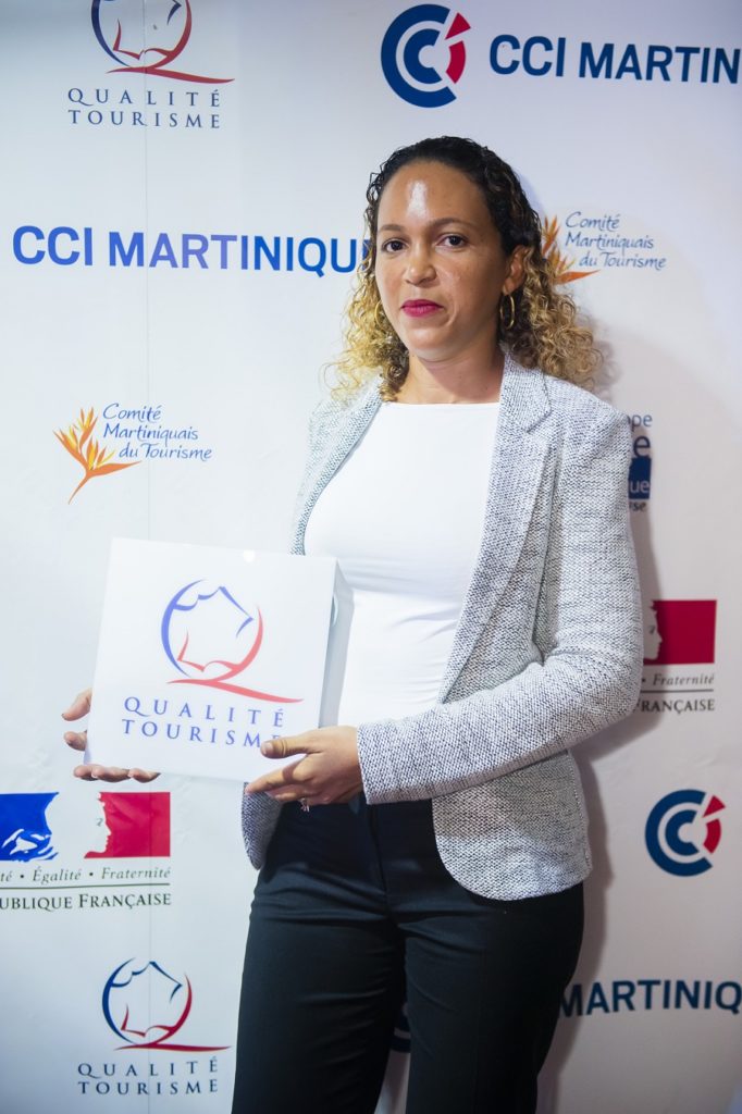 Marie Guinée, lauréate du label Qualité Tourisme pour l'hôtel Plein Soleil