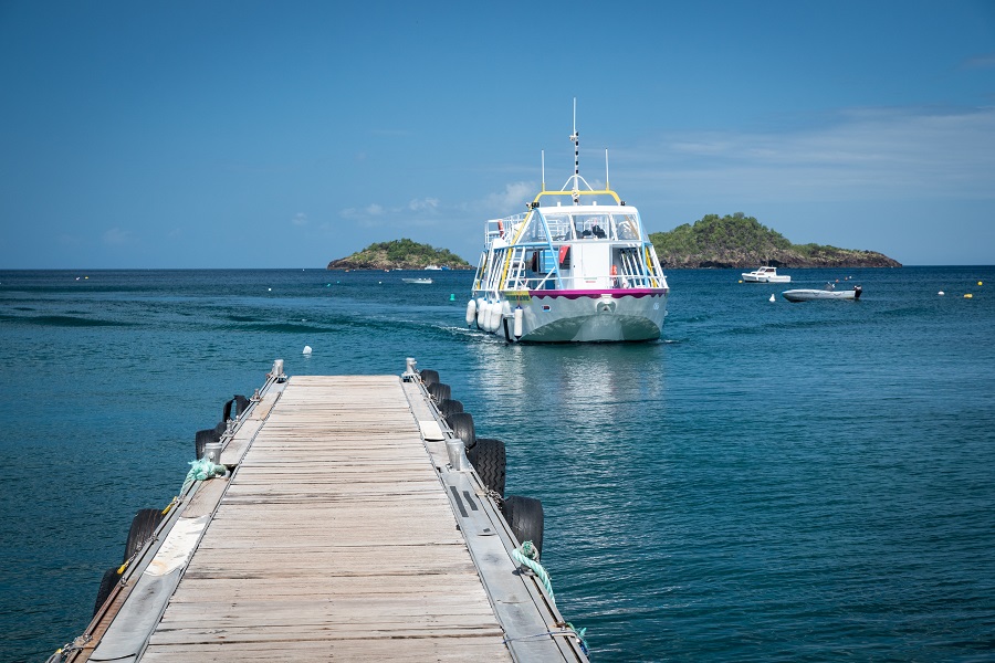 Bateau Nautilus à Bouillante en Guadeloupe