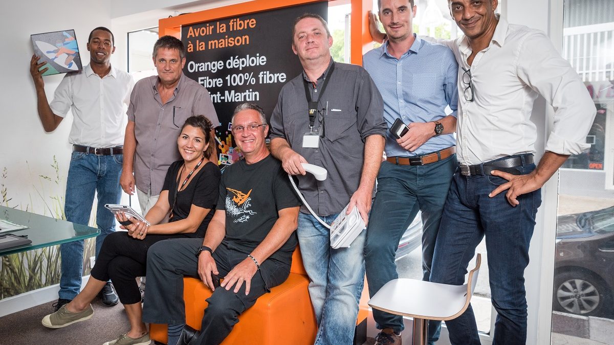 Orange : l’engagement du collectif à la suite d’Irma