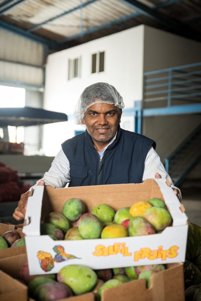 Tony Mohamedaly, agriculteur labellisé Produits d'ici par Carrefour Guadeloupe