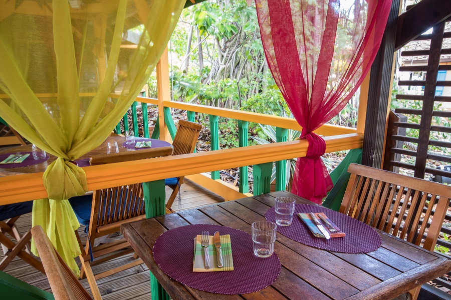 Décoration du restaurant de La Mandoline