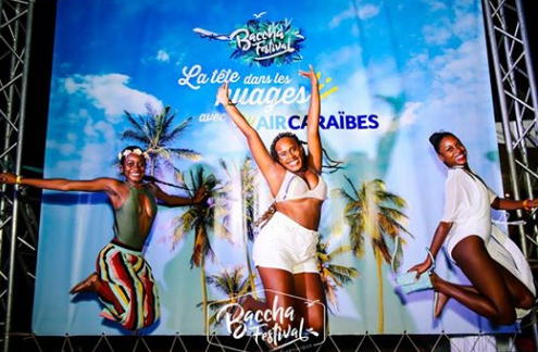 Animation Air Caraibes au Baccha Festival