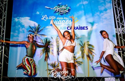 Animation Air Caraibes au Baccha Festival 