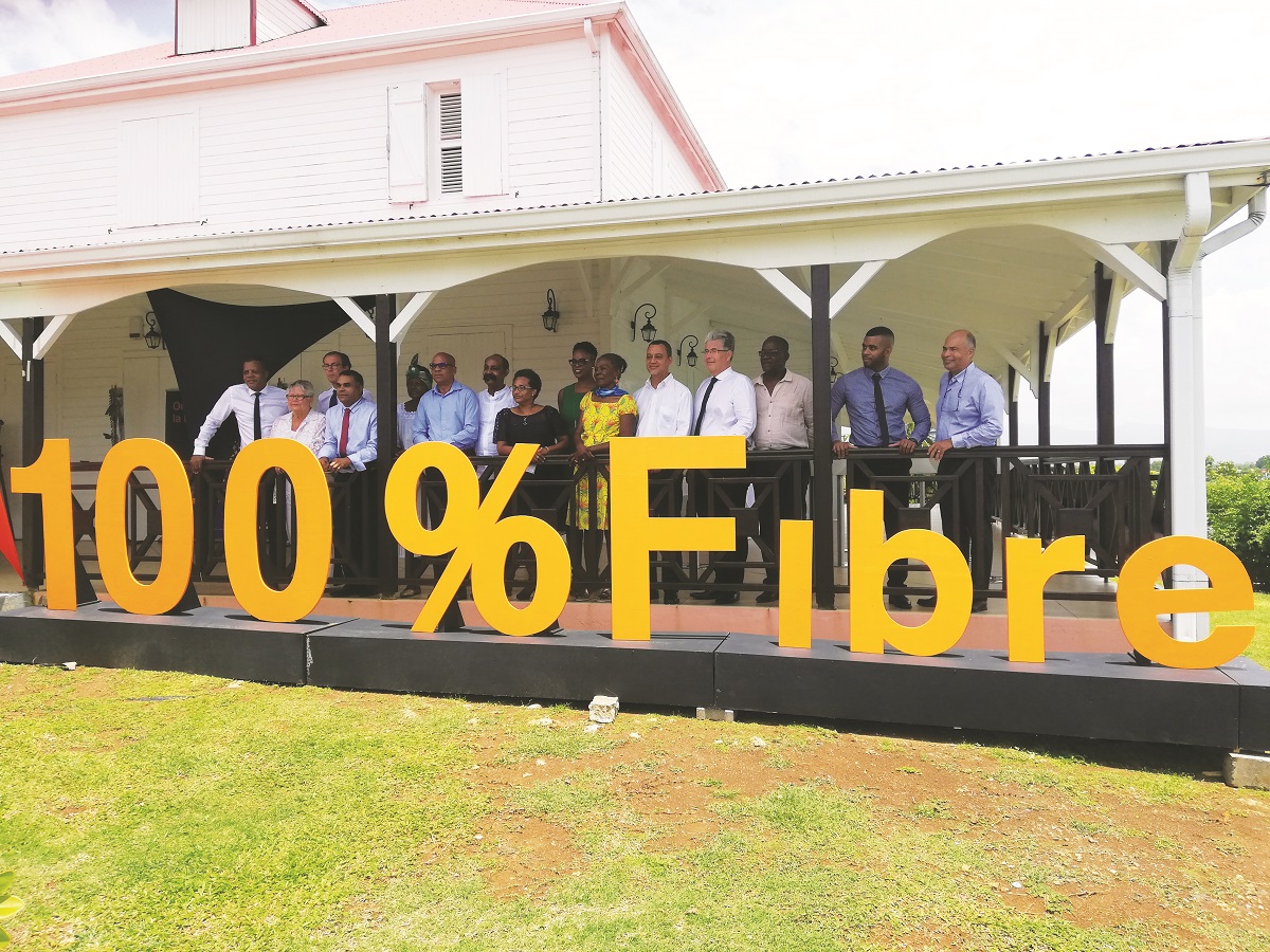 Orange la fibre optique dans 13 communes de Guadeloupe EWAG