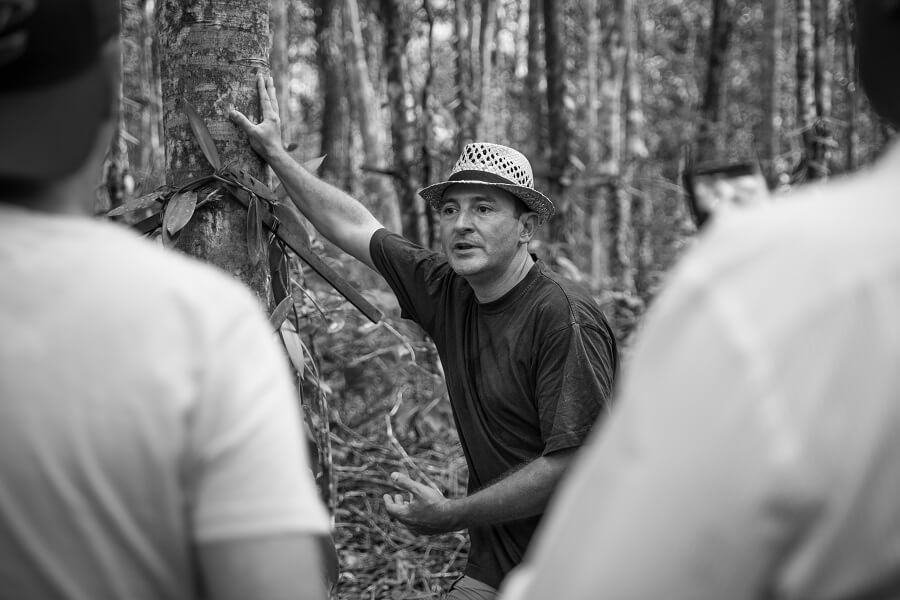 Cédric Coutellier - producteur de vanille - Guadeloupe