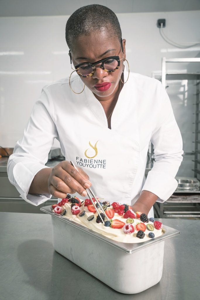 Fabienne Youyoutte en cuisine