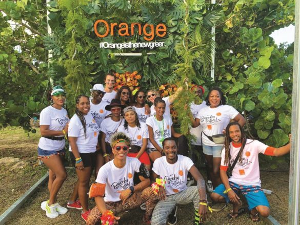 Equipe Orange is the new green au Baccha Festival