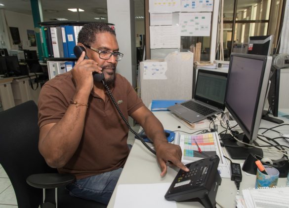 Christian Castale, Gestionnaire ressources réseau chez Orange Guyane