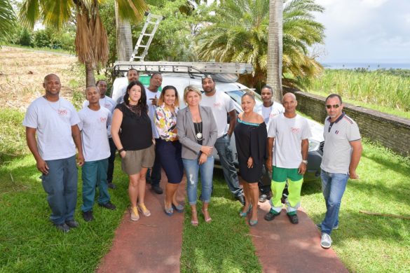 Equipe de SOS Guadeloupe, experts de la dératisation et de l'hydrocurage