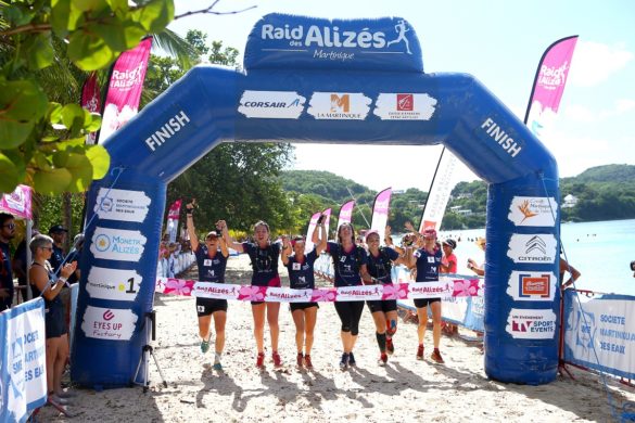 Arrivée du Raid des Alizés - Martinique 2018