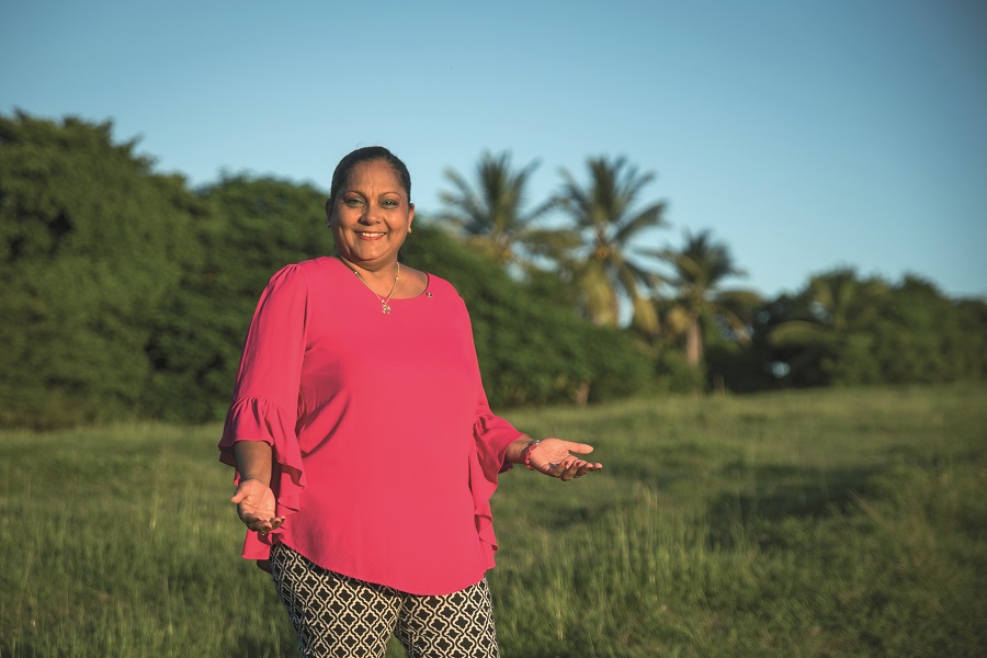 Olivia Ramoutar, élue communautaire de la CARL en Guadeloupe