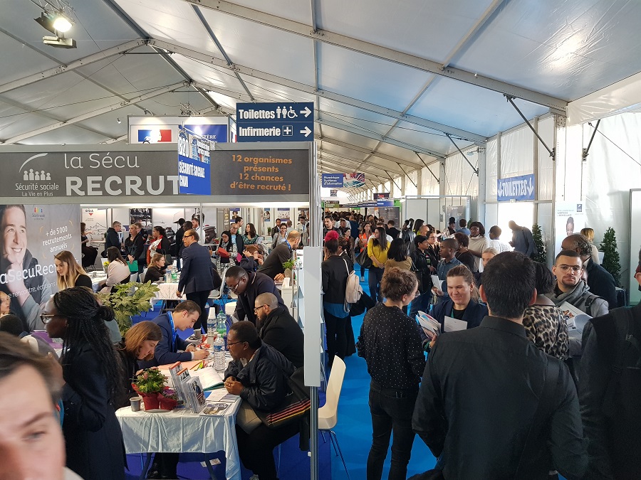 Contact-Entreprises au salon Paris pour l'emploi