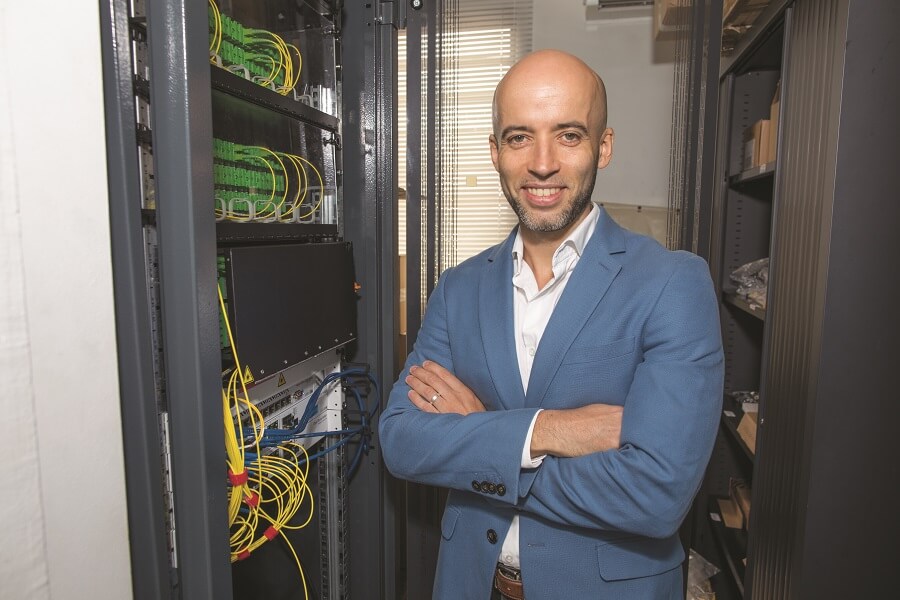 Thomas Millemathias, responsable commercial Dauphin Telecom en Martinique