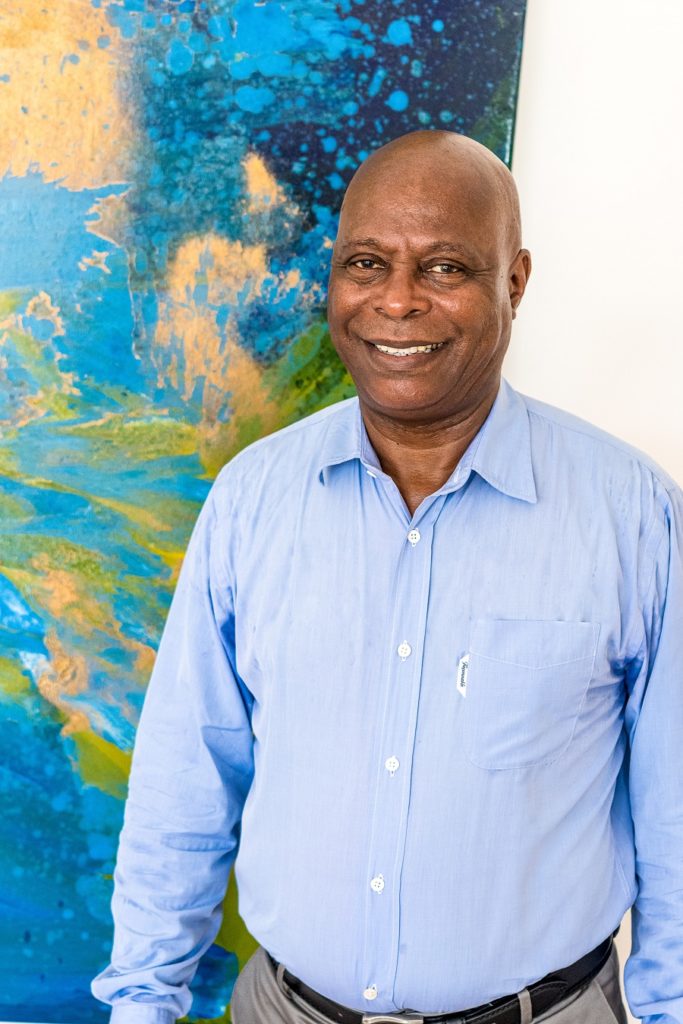 Francs Baptiste, président de l'OTI de la communauté d'agglomération Riviera du Levant en Guadeloupe