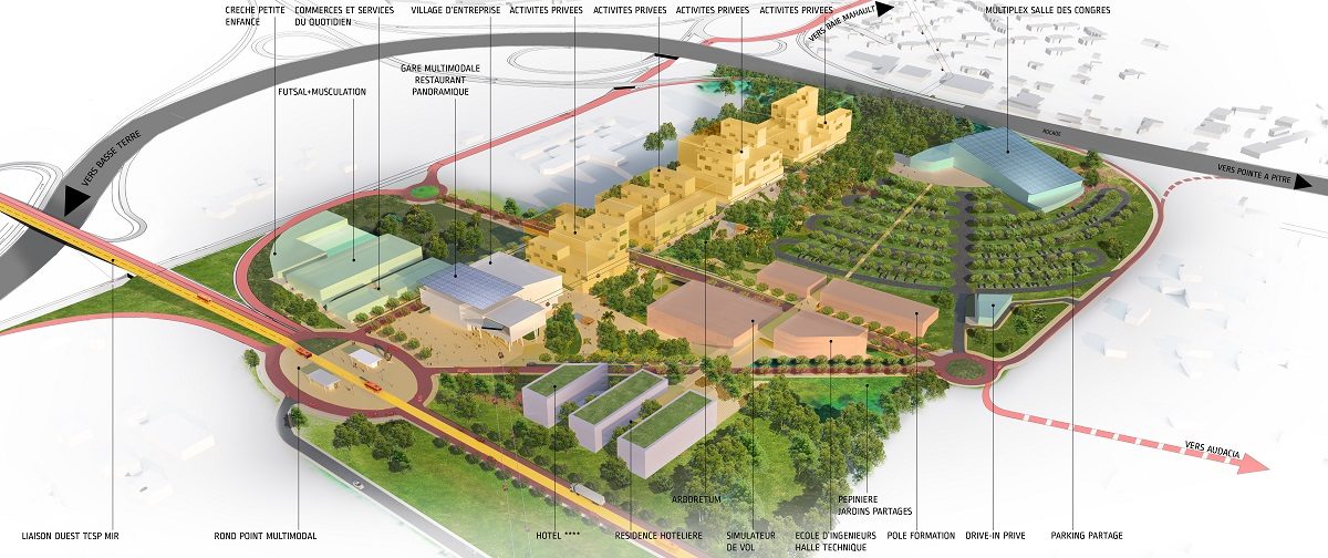 Audacia Technopole Caraïbes : éco-quartier et smart city en Guadeloupe