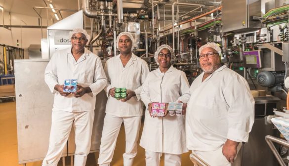 Equipe usine SAPY - Yaourts Danone - Martinique