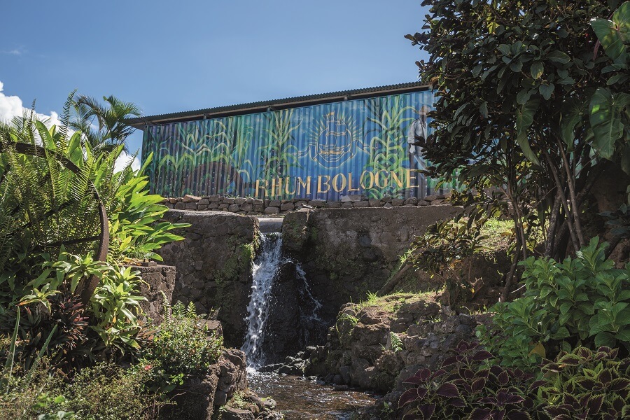 Jardin de la distillerie Bologne 