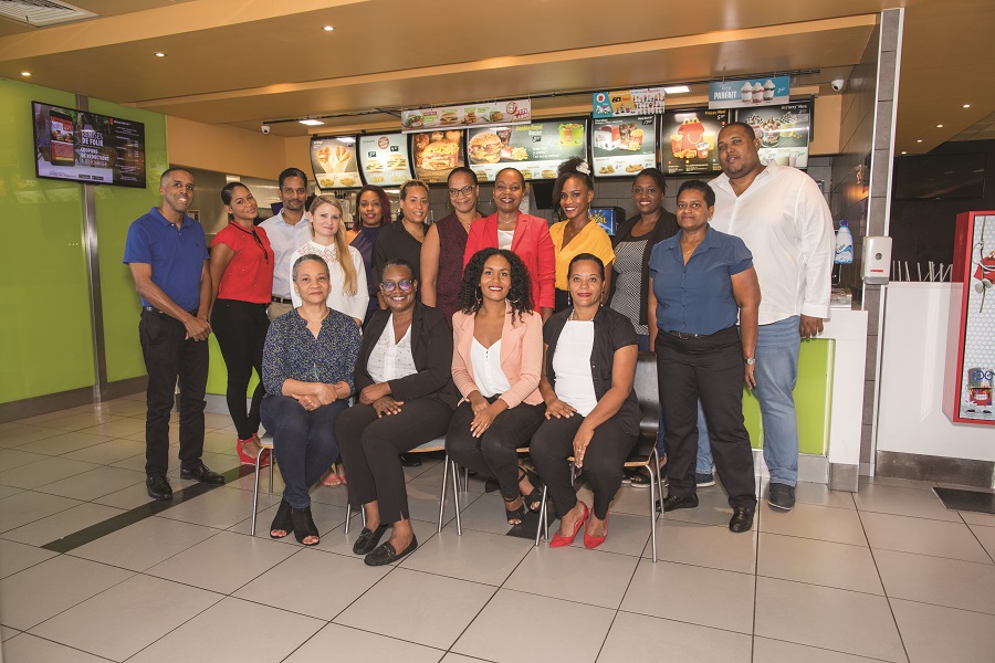 Collaborateurs McDonald's Martinique