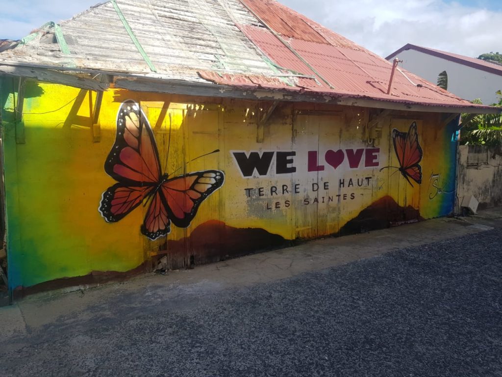 Fresque Sheik - We Love Les Saintes - Guadeloupe