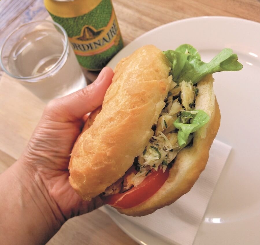 Bokit - sandwich guadeloupéen