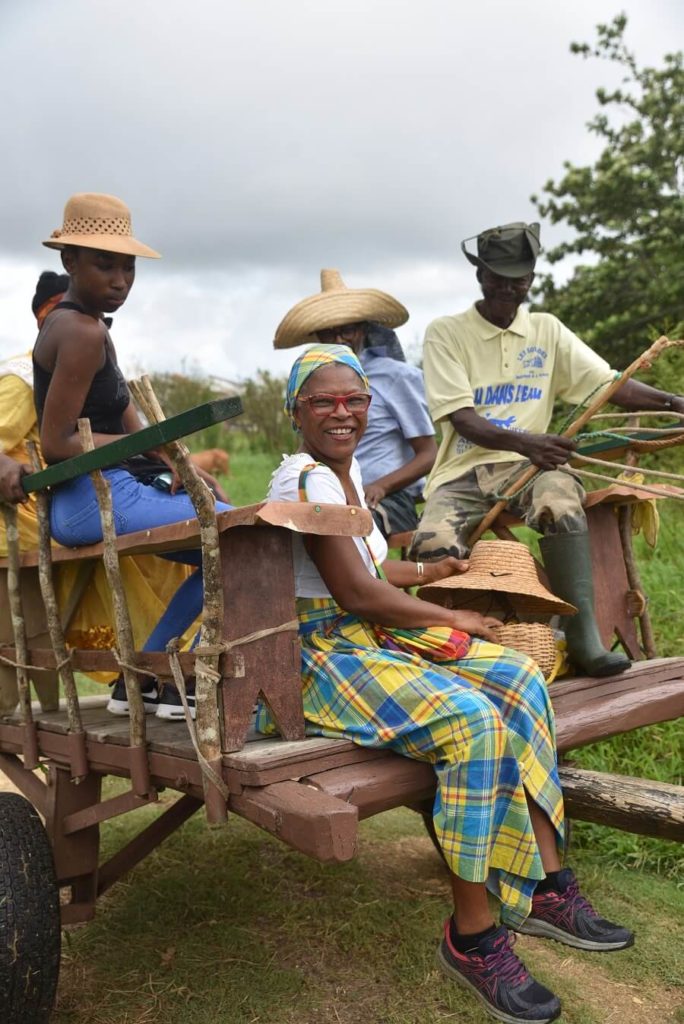 Visite charrette à boeufs - Guadeloupe