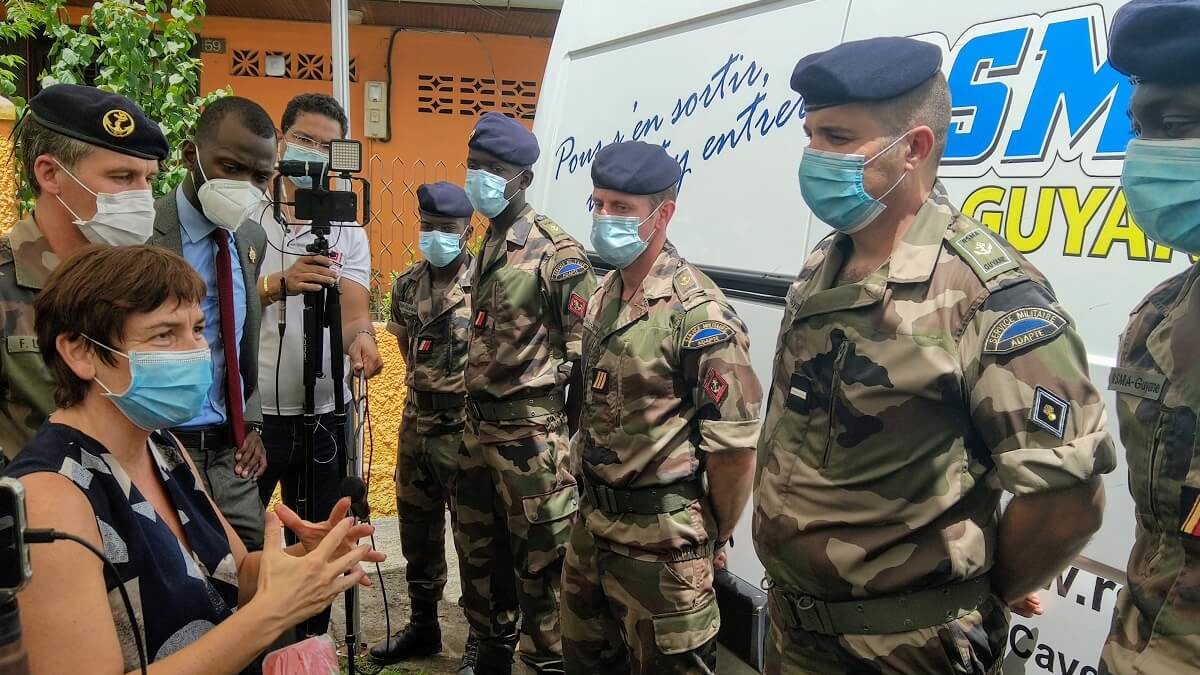 Opération Résilience : le RSMA Guyane à l’épreuve du virus