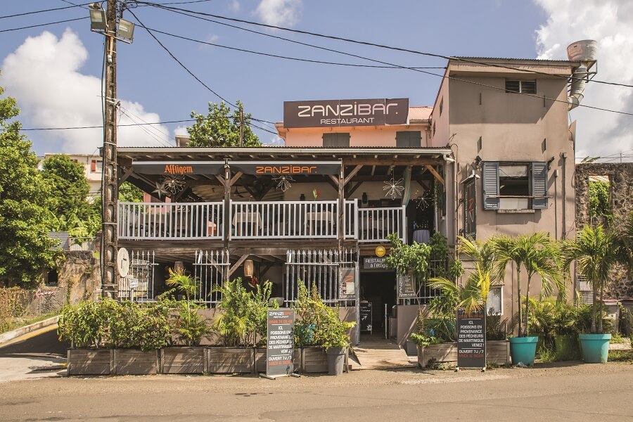 Restaurant Zanzibar - Le Marin - Martinique