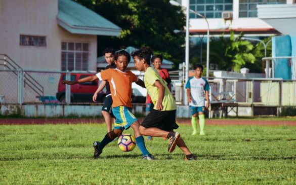 Activité football proposée par YANA Loisirs