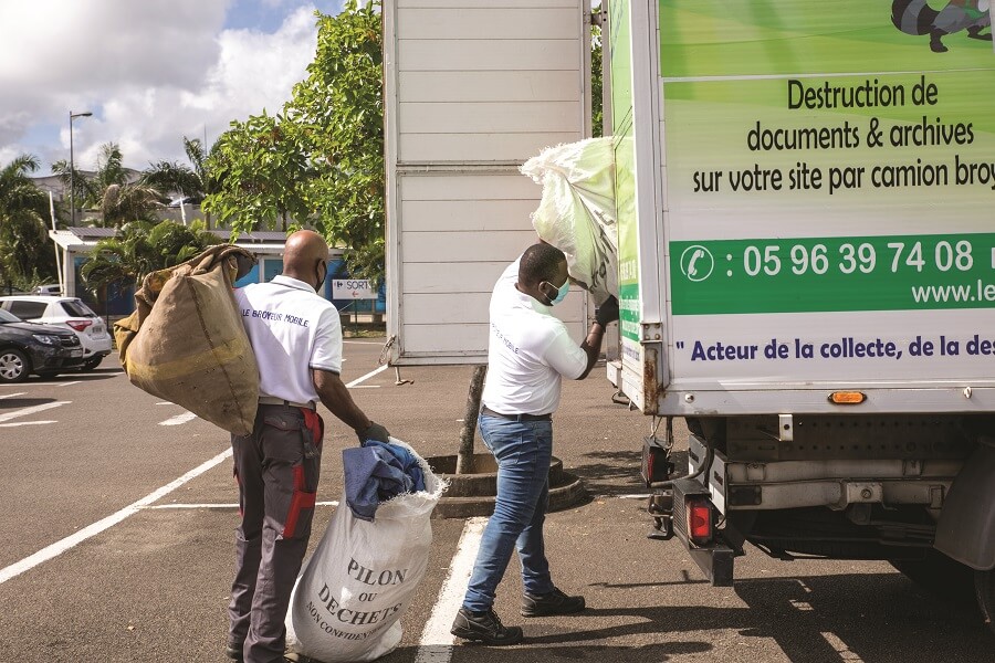 Traitement déchets entreprise - Le Broyeur Mobile - Martinique, Guadeloupe