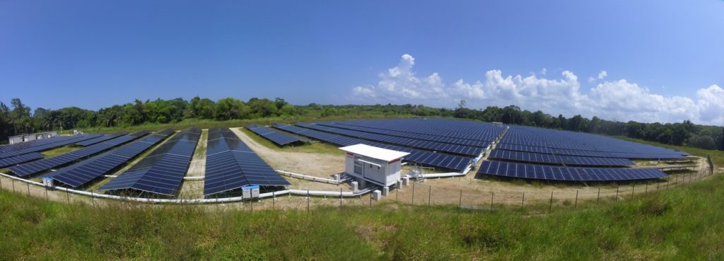 Installation photovoltaique financée par Ecofip Réunion - Savane des Pères